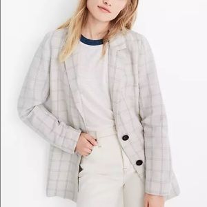 Madewell Dorset Blazer in Windowpane